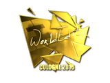Artwork for Sticker | WorldEdit (Gold) | Cologne 2016
