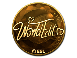 Sticker | WorldEdit | Katowice 2019
