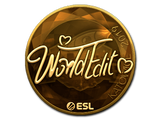 Artwork for Sticker | WorldEdit (Gold) | Katowice 2019