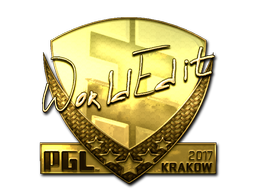 Sticker | WorldEdit | Krakow 2017