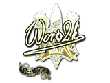 Artwork for Sticker | Woro2k (Gold) | Paris 2023