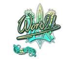 Artwork for Sticker | Woro2k (Holo) | Paris 2023
