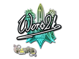 Artwork for Sticker | Woro2k | Paris 2023