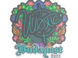 Artwork for Sticker | woxic (Embroidered) | Budapest 2025