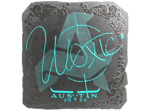 Sticker | woxic (Foil) | Austin 2025