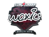 Artwork for Sticker | woxic (Foil) | Berlin 2019