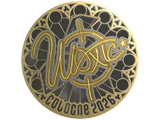 Artwork for Sticker | woxic (Gold) | Cologne 2026
