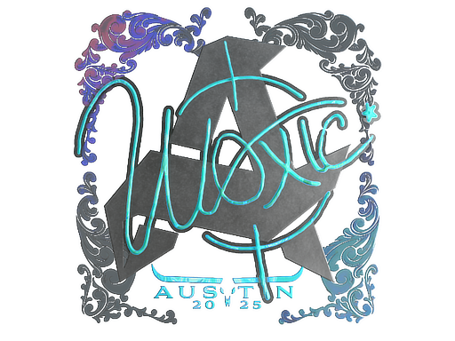 Sticker | woxic (Holo) | Austin 2025