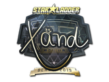Sticker | xand (Gold) | Berlin 2019
