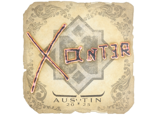 Sticker | Xant3r | Austin 2025