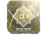 Artwork for Sticker | Xant3r (Gold) | Austin 2025