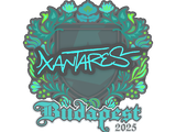 Artwork for Sticker | XANTARES | Budapest 2025