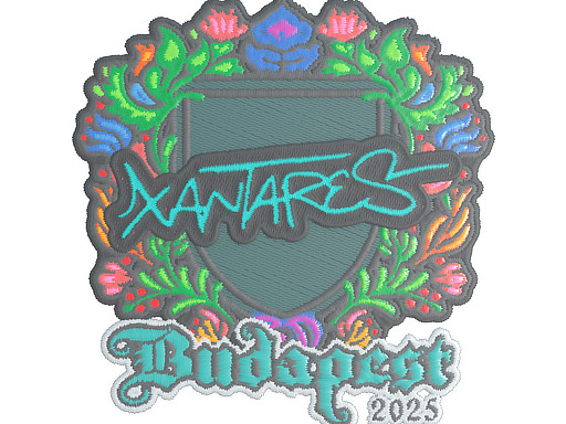 Sticker | XANTARES (Embroidered) | Budapest 2025