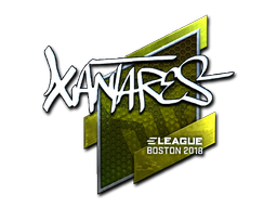 Sticker | XANTARES | Boston 2018