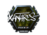 Artwork for Sticker | XANTARES (Foil) | London 2018