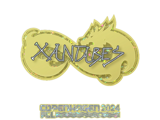 Sticker | XANTARES (Glitter) | Copenhagen 2024