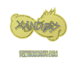Artwork for Sticker | XANTARES (Glitter) | Copenhagen 2024