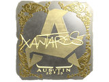 Artwork for Sticker | XANTARES (Gold) | Austin 2025