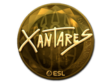 Artwork for Sticker | XANTARES (Gold) | Katowice 2019