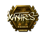 Artwork for Sticker | XANTARES (Gold) | London 2018