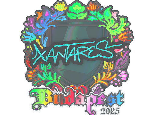Sticker | XANTARES (Holo) | Budapest 2025