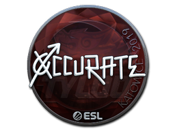Sticker | xccurate | Katowice 2019