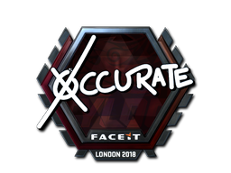 Sticker | xccurate | London 2018
