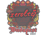 Artwork for Sticker | xerolte | Budapest 2025
