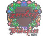 Artwork for Sticker | xerolte (Embroidered) | Budapest 2025
