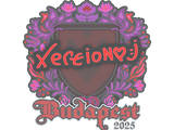 Artwork for Sticker | xertioN | Budapest 2025