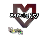 Artwork for Sticker | xertioN (Glitter) | Paris 2023