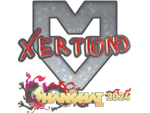 Sticker | xertioN (Glitter) | Shanghai 2024