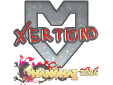 Artwork for Sticker | xertioN (Glitter) | Shanghai 2024