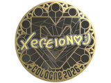 Artwork for Sticker | xertioN (Gold) | Cologne 2026