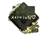 Artwork for Sticker | xertioN (Gold) | Rio 2022