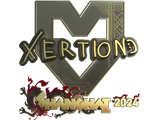 Artwork for Sticker | xertioN (Gold) | Shanghai 2024