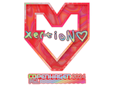 Artwork for Sticker | xertioN (Holo) | Copenhagen 2024
