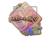 Artwork for Sticker | xertioN (Holo) | Rio 2022