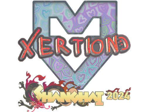 Sticker | xertioN (Holo) | Shanghai 2024
