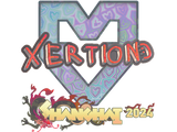 Artwork for Sticker | xertioN (Holo) | Shanghai 2024