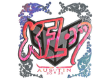 Artwork for Sticker | xfl0ud (Holo) | Austin 2025