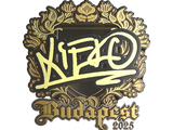 Artwork for Sticker | xiELO (Gold) | Budapest 2025