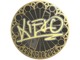 Artwork for Sticker | xiELO (Gold) | Cologne 2026