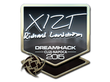 Artwork for Sticker | Xizt (Foil) | Cluj-Napoca 2015