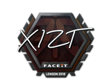 Artwork for Sticker | Xizt | London 2018