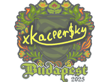 Artwork for Sticker | xKacpersky | Budapest 2025