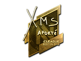 Sticker | xms (Gold) | Boston 2018