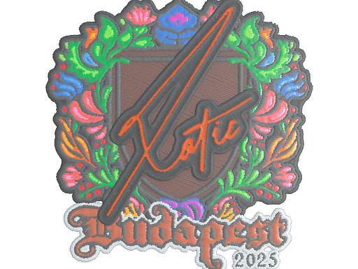 Sticker | XotiC | Budapest 2025