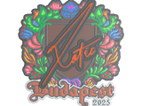 Artwork for Sticker | XotiC (Embroidered) | Budapest 2025
