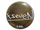 Artwork for Sticker | xseveN | Katowice 2019